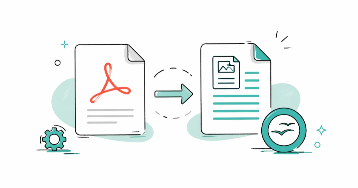 How to Convert PDF to ODT: 5 Methods That Keep Layout cover image
