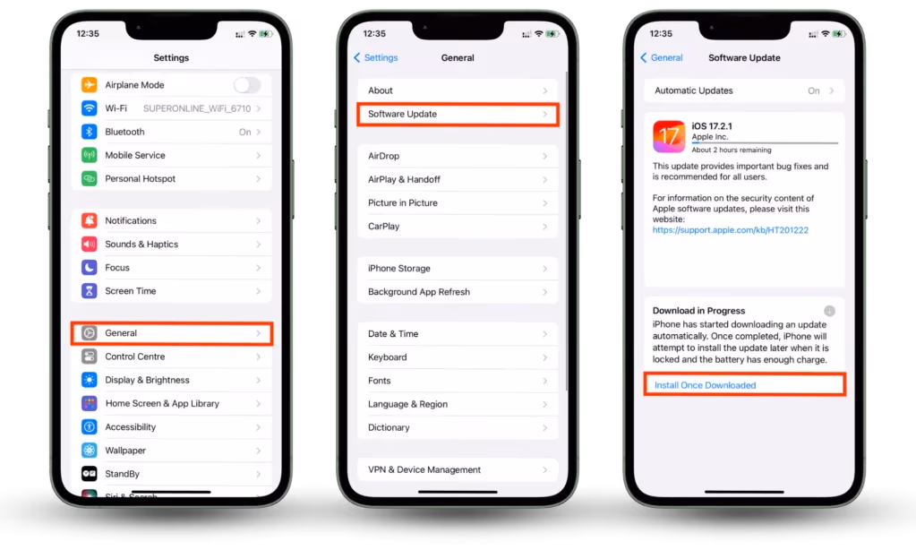 Update iOS to fix microphone bugs