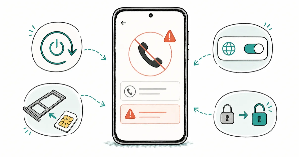 Phone Not Allowed for Voice: 12 Fixes to Get Calling Again cover image