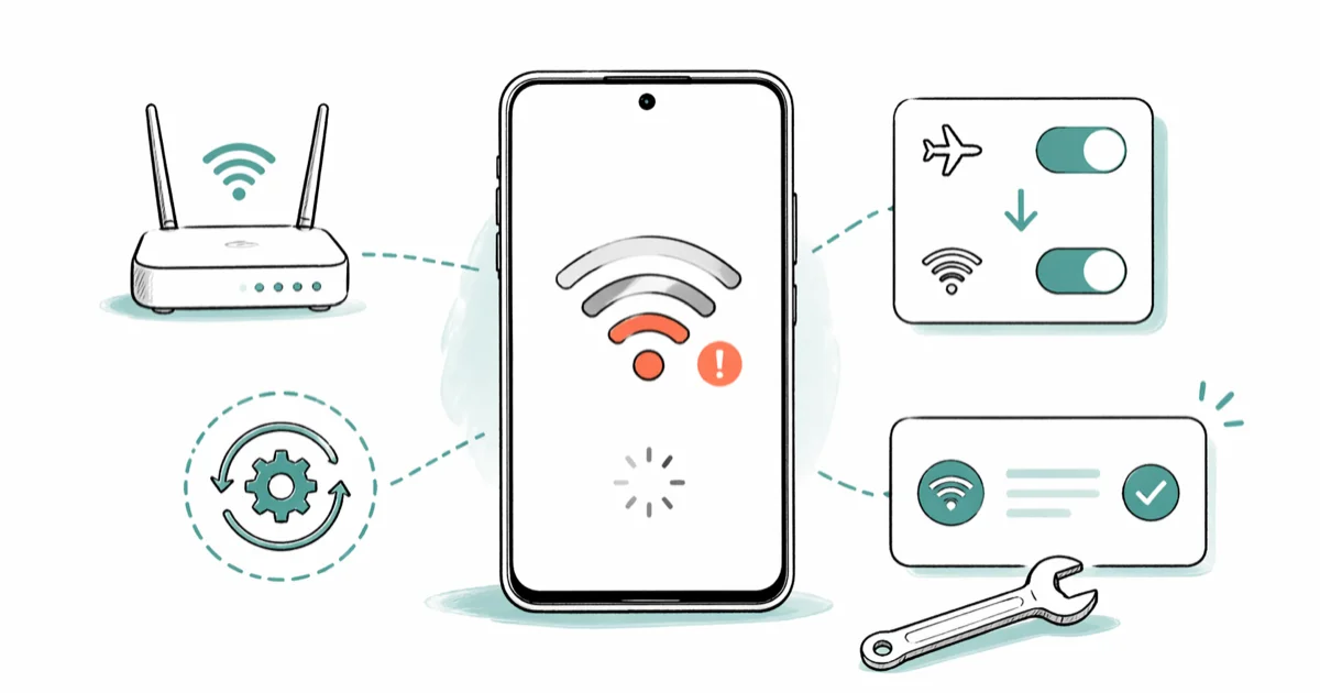 Phone Wi-Fi Slow? 8 Proven Fixes for Android and iPhone cover image