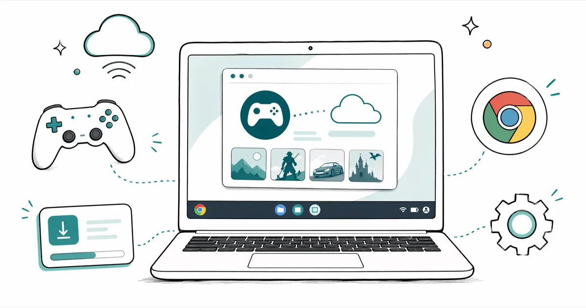 How to Play Steam Games on a Chromebook in 2026 (4 Ways) cover image