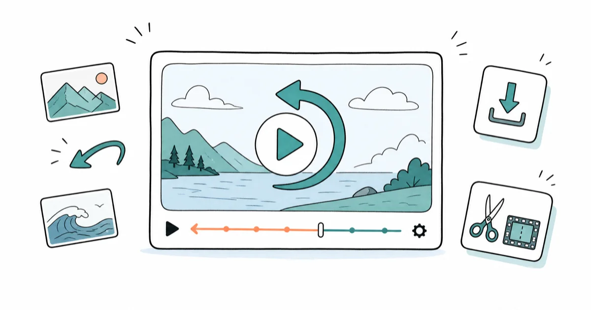 How to Play YouTube Videos Backwards: 5 Tested Methods cover image