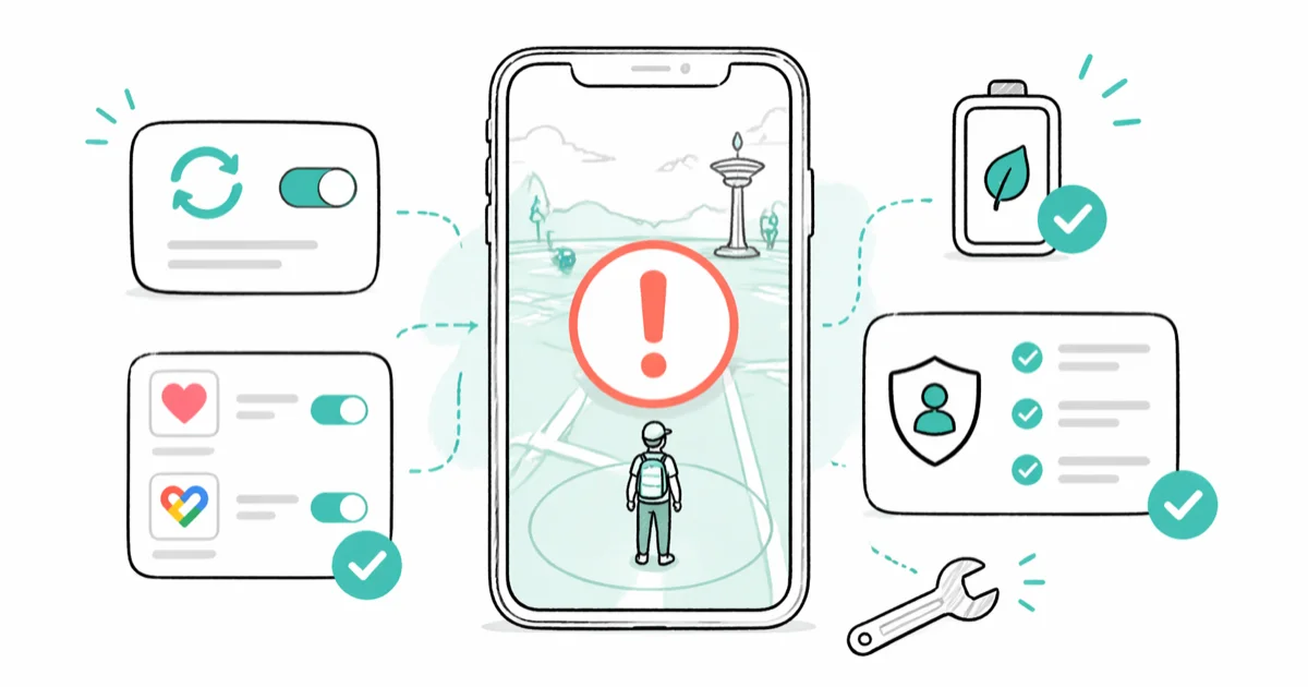 Pokemon Go Adventure Sync Not Working? 7 Quick Fixes cover image