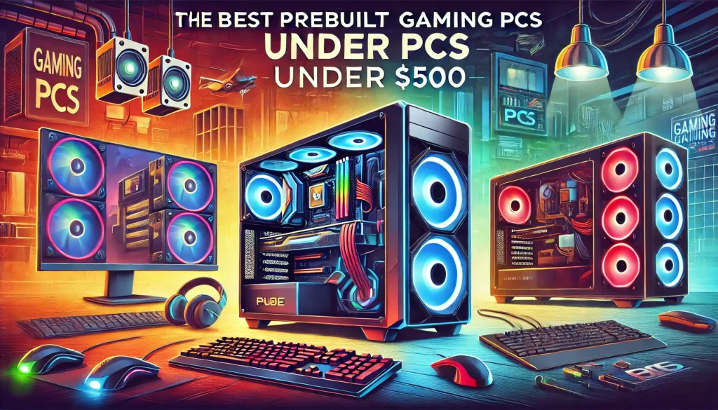 Best Prebuilt Gaming PCs Under 500 4 Top Picks 2026 Fone Tips Cover.webp