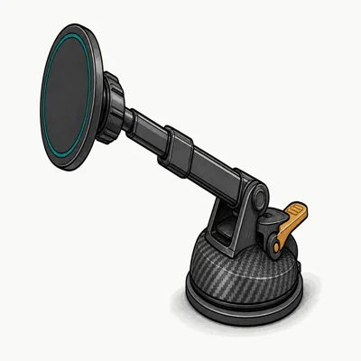 ANDERY MagSafe Car Phone Holder (Suction Cup)