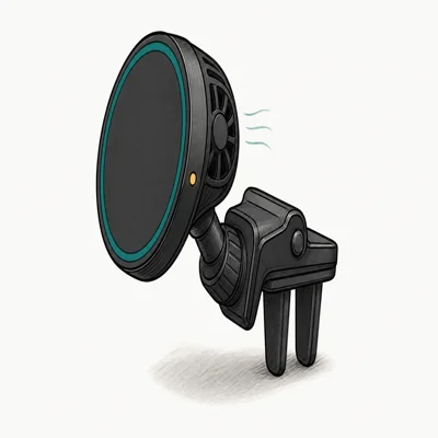 Anker Prime MagSafe Car Mount Charger (Qi2 25W)