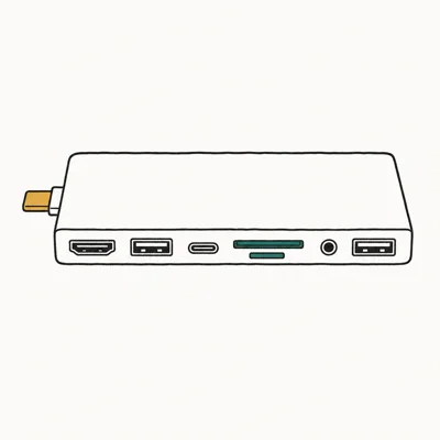 Anker USB-C Hub 7-in-1 (85W PD, SD/TF Reader)