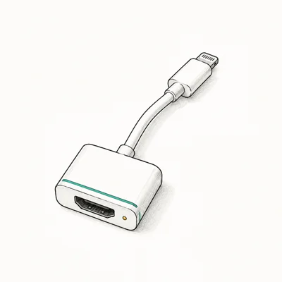 Apple Lightning to Digital AV Adapter (MD826AM/A)