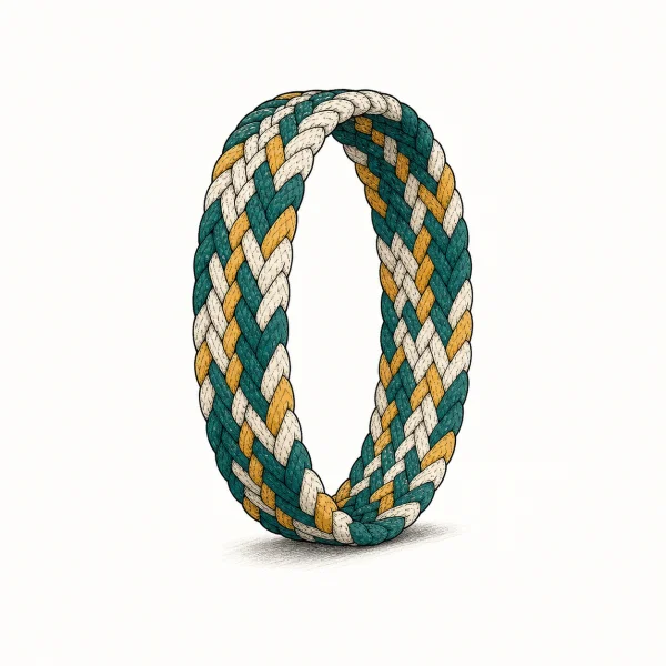 Braided stretchy Solo Loop clasp-free Apple Watch band