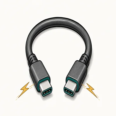 Cable Matters USB4 40Gbps Cable (0.8m USB-IF Certified)