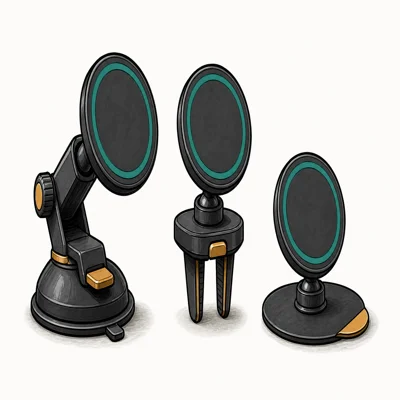 Coolpow MagSafe Car Mount (Windshield + Vent + Dash)