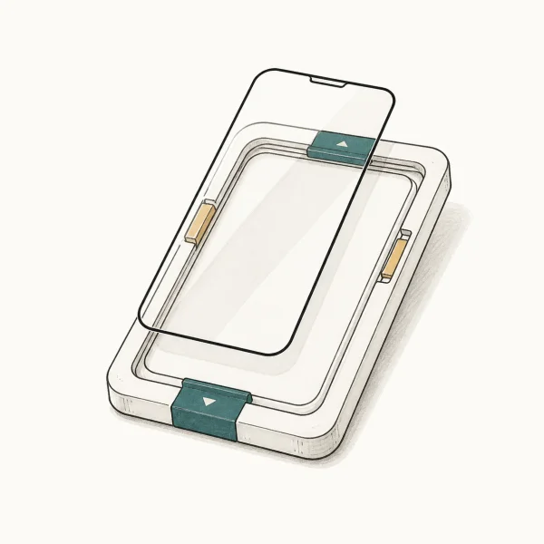 Spigen Glas.tR EZ Fit tempered glass two-pack for iPhone 17 and 17 Pro