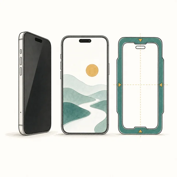 UNBREAKcable 28-degree anti-spy privacy glass for iPhone 17 Pro Max