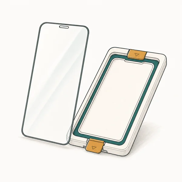 Whitestone Dome AR glass screen protector for iPhone 17 Pro