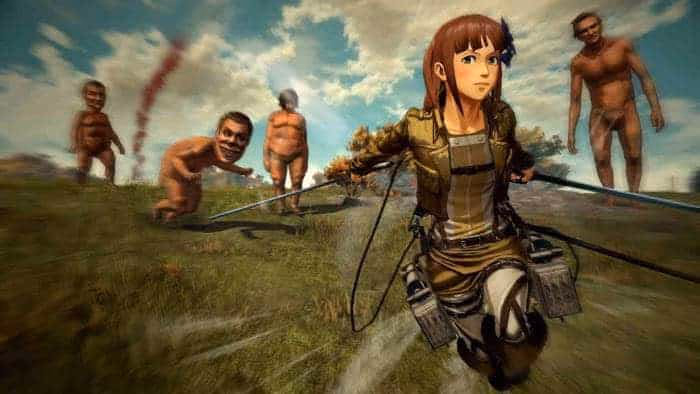 Attack on titans 2 PS4 Anime Games