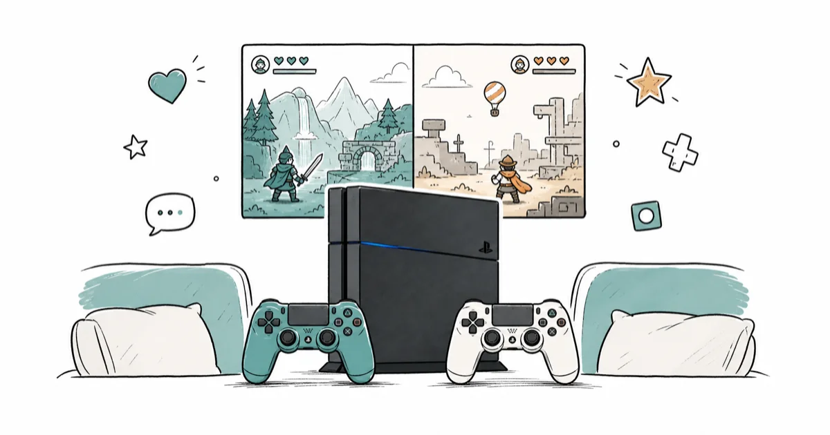 13 Best PS4 Co-op Games to Play With Your Partner in 2026 cover image