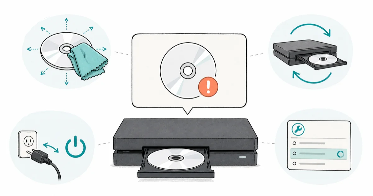 PS4 Unrecognized Disc Error: 9 Fixes That Actually Work cover image