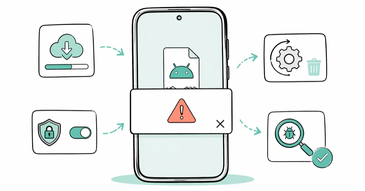 Fix "There Was a Problem Parsing the Package" on Android cover image