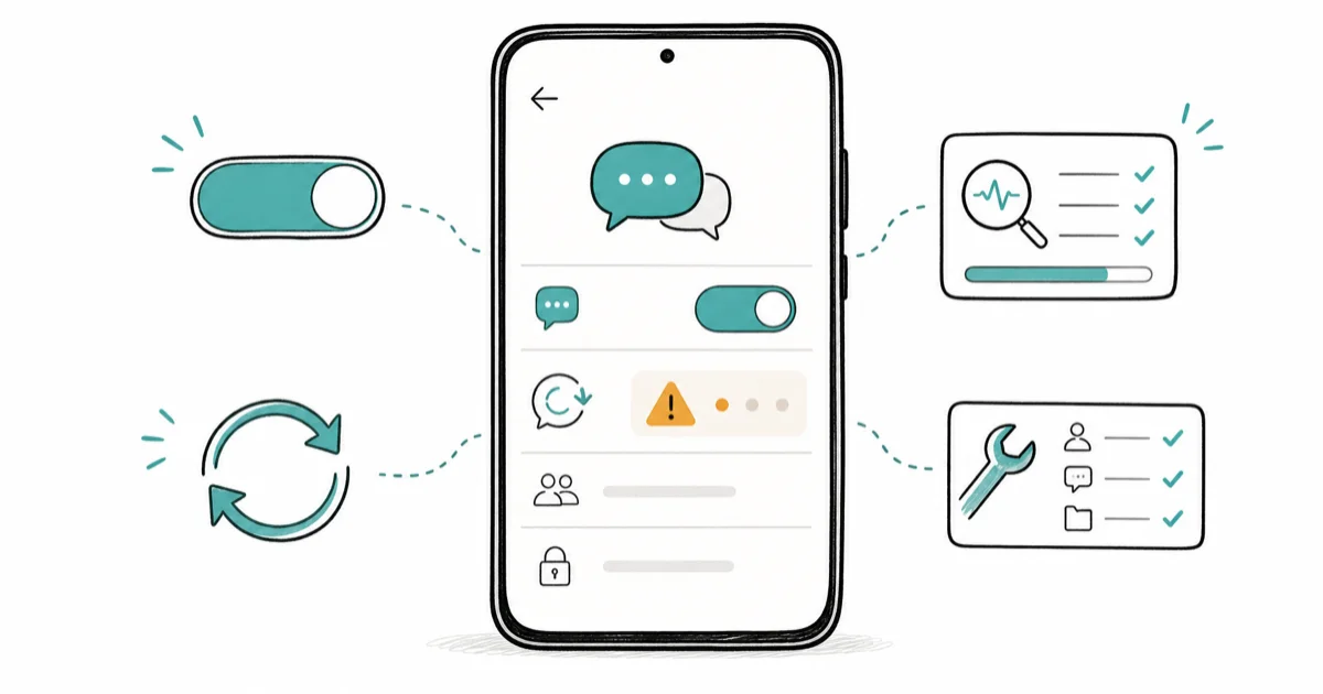 RCS Messages Not Sending? A 2026 Cross-Platform Fix cover image