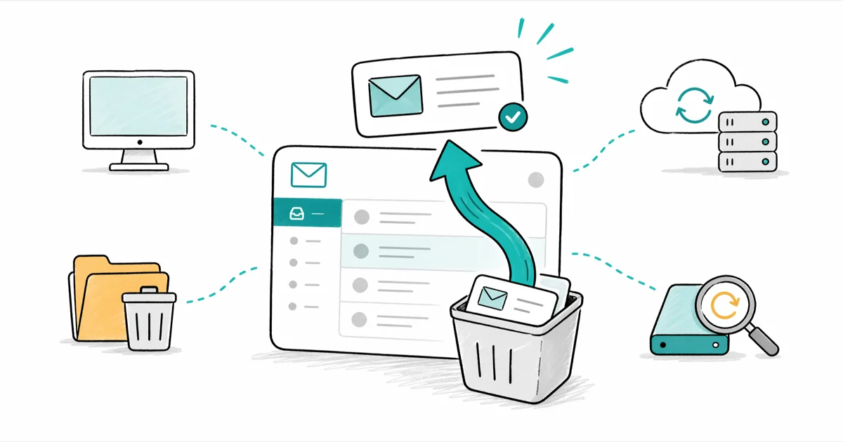 How to Recover Deleted Emails from Your Computer Fast cover image