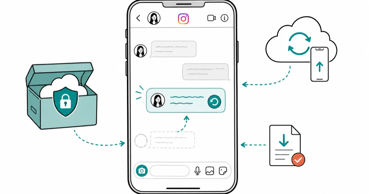 How to Recover Deleted Instagram Messages on Your Account cover image