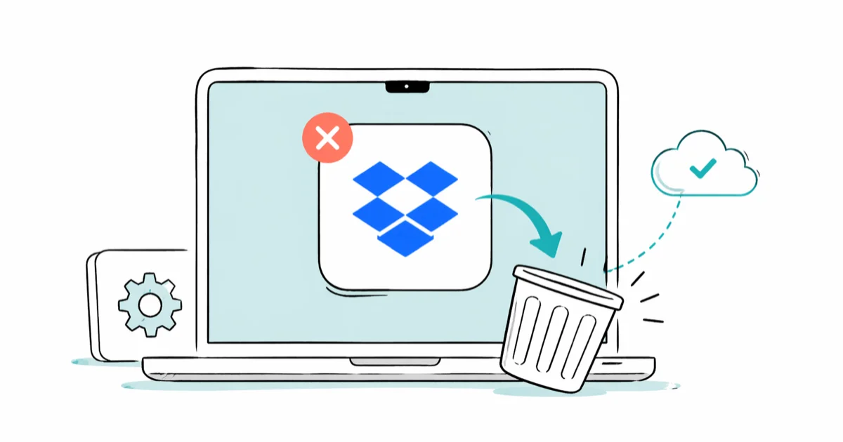 Remove Dropbox From Mac: Full Uninstall Guide (2026) cover image