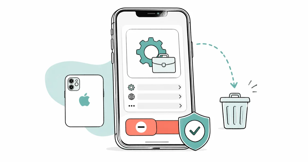 How to Remove a Management Profile from Your iPhone cover image