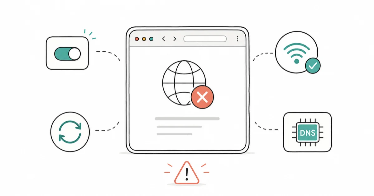 Safari Can't Connect to Server: 9 Fixes for iPhone & Mac cover image
