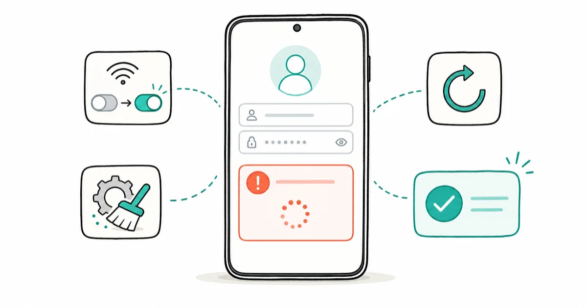 How to Fix Samsung Account Login Processing Failed cover image