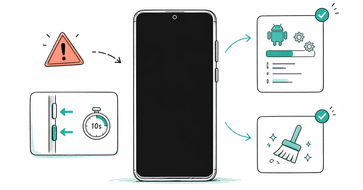 Fix Samsung Galaxy Black Screen: 7 Methods That Work cover image
