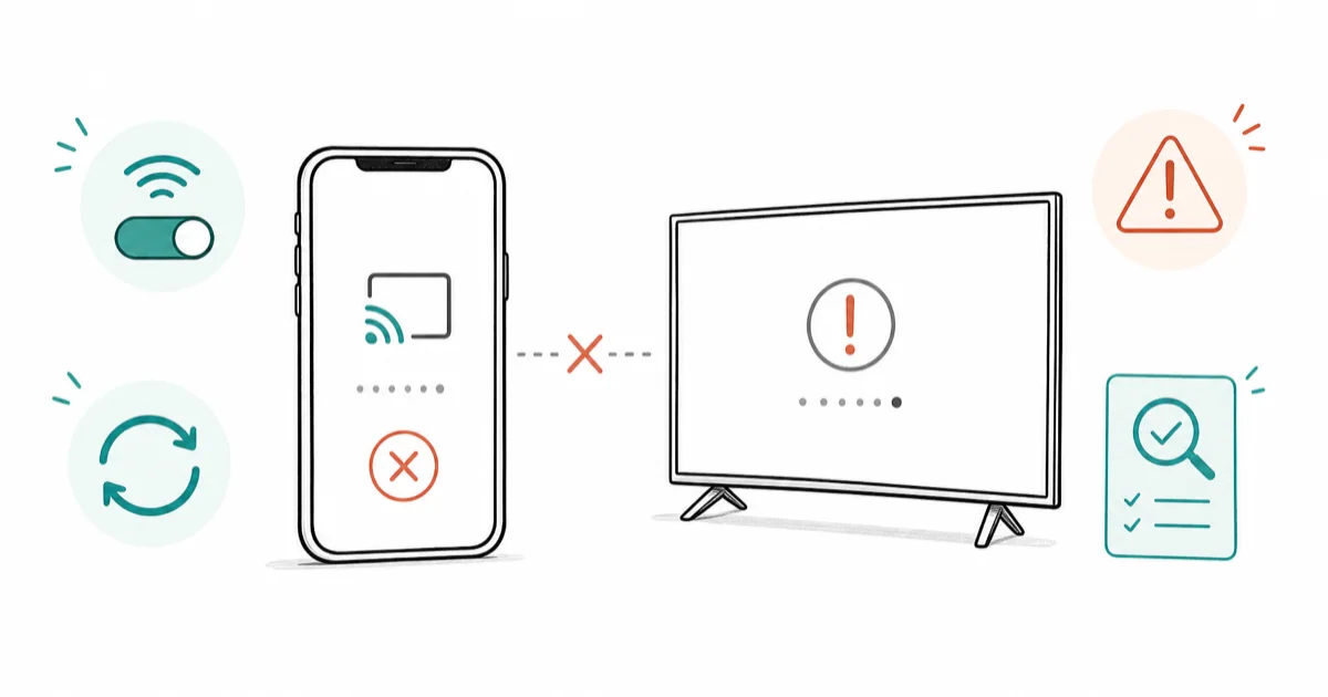Samsung Smart View Not Working? 7 Fast Fixes to Try Now cover image