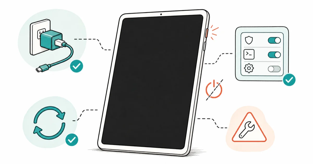 Samsung Tablet Won't Turn On? 9 Fixes That Work in 2026 cover image