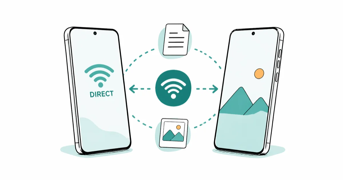 Samsung Wi-Fi Direct: How to Connect and Share Files cover image