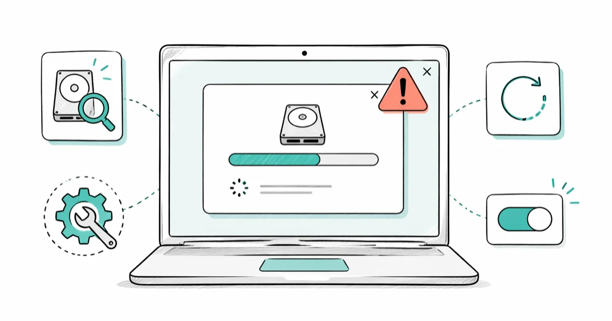 Windows Scanning and Repairing Drive Stuck? 5 Quick Fixes cover image