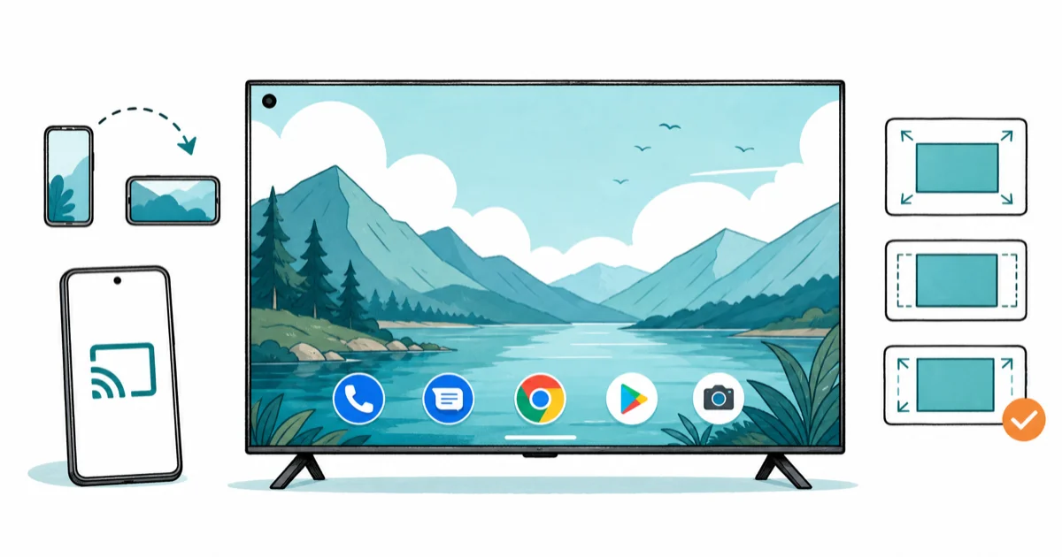 How to Make Screen Mirroring Full Screen on Your TV cover image
