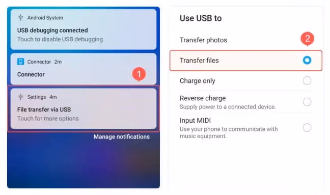 Establish the Connection Between the PC and Your Huawei Device