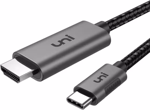 USB-C to HDMI cable for screen mirroring