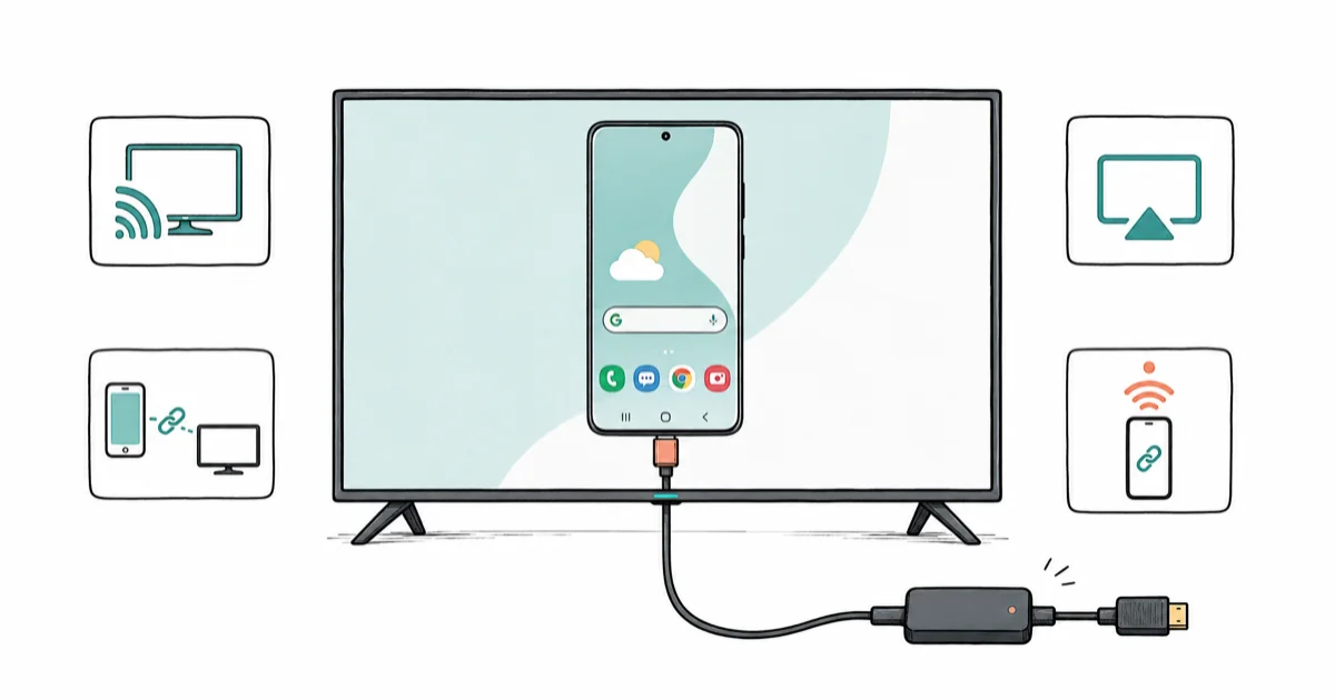 Screen Mirroring Without Wi-Fi: 5 Methods That Work cover image