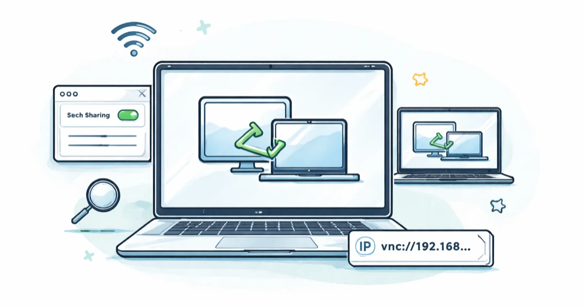 How to Set Up and Use Screen Sharing on Mac (2026 Guide) cover image