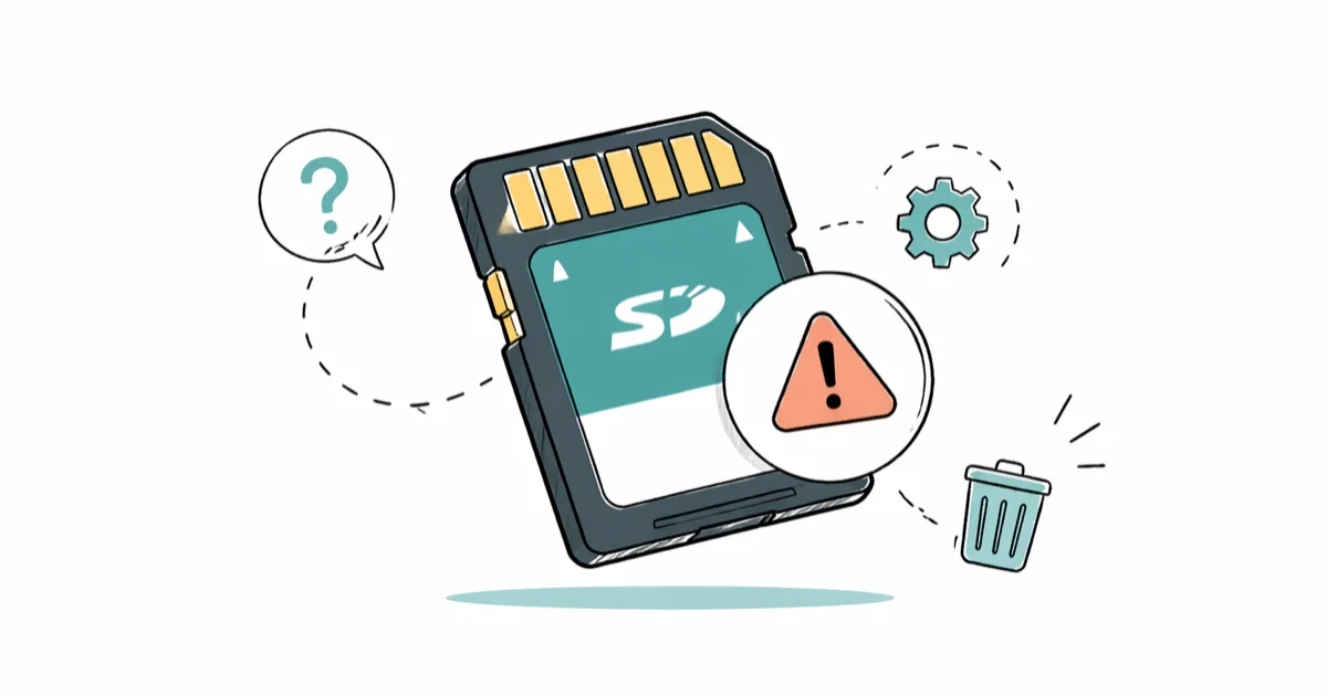 How to Fix an SD Card That Won't Format: 6 Methods That Work cover image