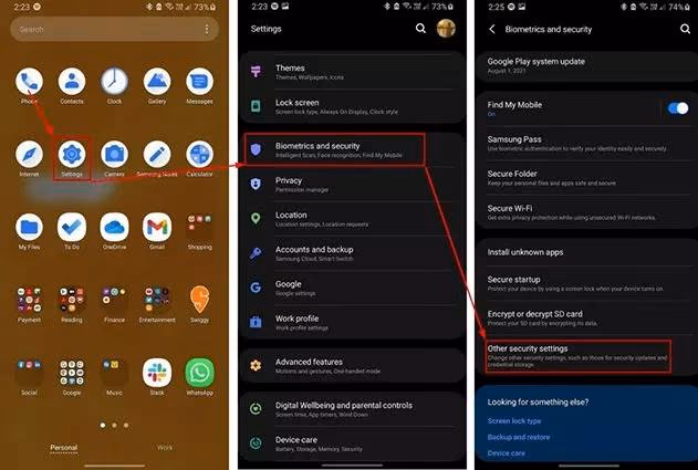 Check for Apps That May Cause Troubles in the Camera