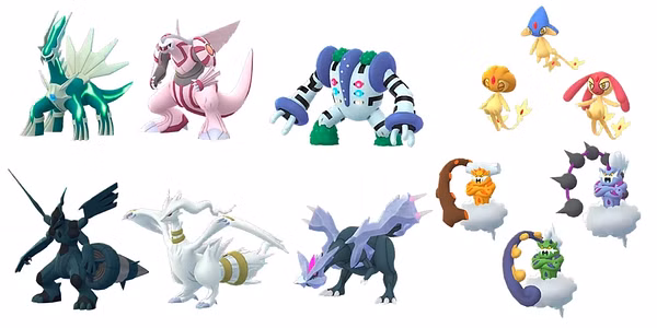 Shiny Legendary Pokemon