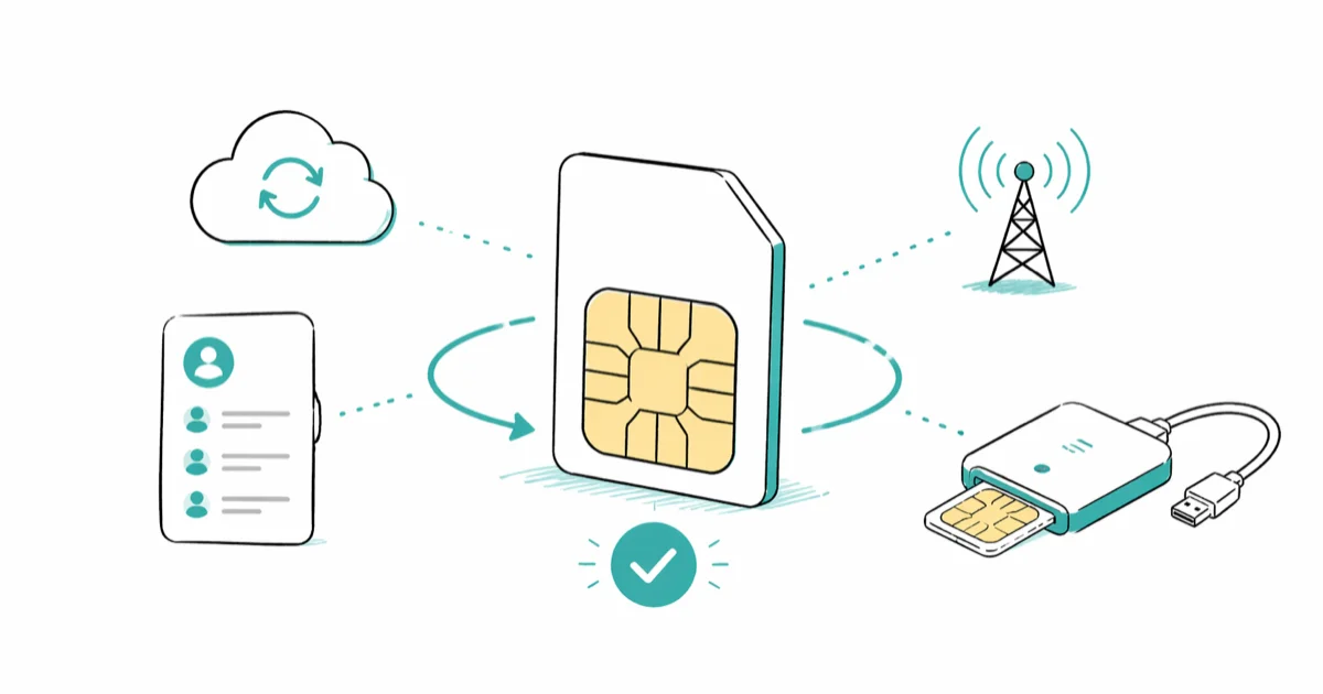 SIM Card Data Recovery: How to Get Your Contacts Back cover image