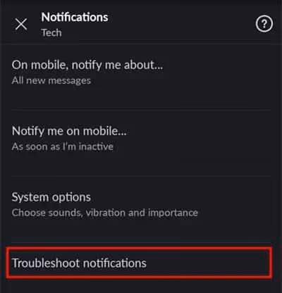 Troubleshoot Notifications