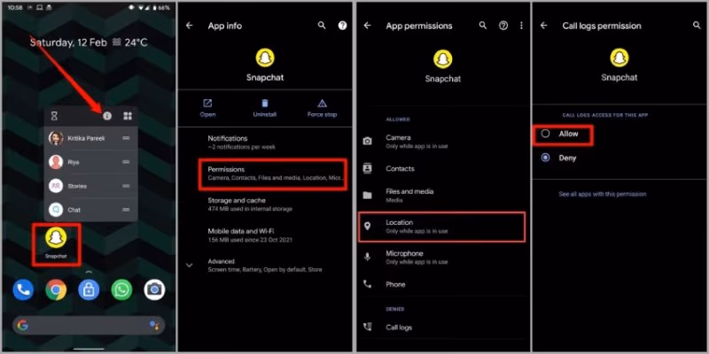 Check Location Configurations on Android