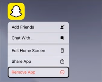 Remove Snapchat App