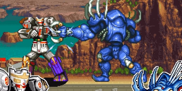 SNES Fighting Games – Mighty Morphin Power Rangers: The Fighting Edition 