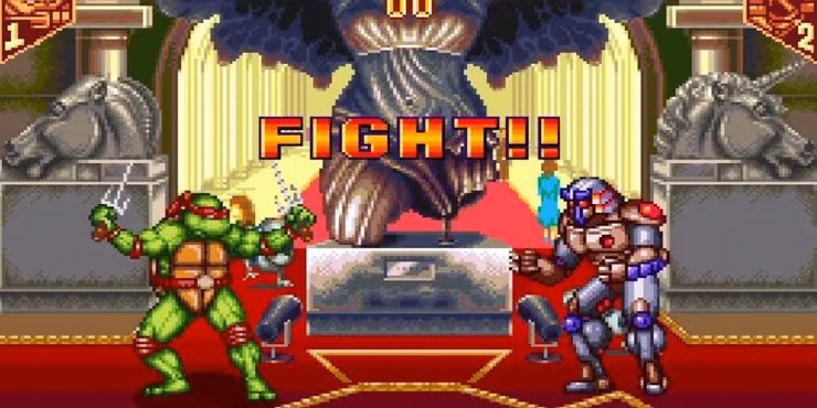 SNES Fighting Games – Teenage Mutant Ninja Turtles: Tournament Fighters 