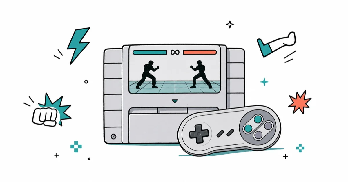 Best SNES Fighting Games: Play the Classics on Super cover image