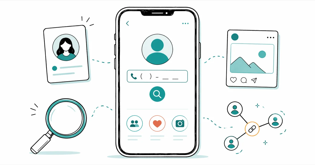 Social Media Search by Phone Number: 5 Best Methods cover image